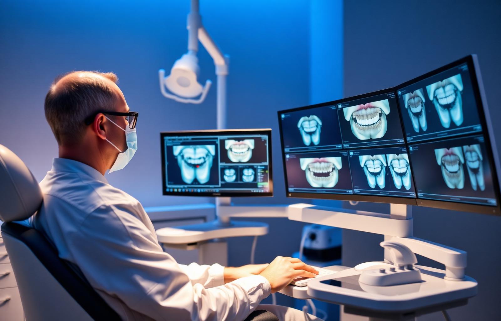 Modern dental clinic workstation